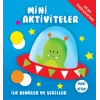 Mini Aktiviteler - İlk Renkler ve Şekiller (Mavi Kitap)