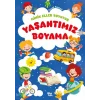 Minik Eller Boyuyor - Yaşantımız Boyama Kitabı (Örnek Resimli)