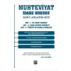 Muhteviyat İdare Hukuku Konu Anlatım Seti (3 Cilt Takım)