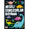 Neşeli Dinozorlar Boyama