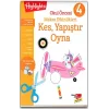 Okul Öncesi Makas Etkinlikleri Kes, Yapıştır, Oyna 4. Seviye