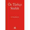Öz Türkçe Sözlük