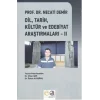 Prof. Dr. Necati Demir Dil Tarih Kültür Ve Edebiyat II