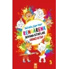 Rengarenk Boyama Kitapları - Kırmızı Kitap