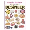 Renkli ve Eğlenceli Çıkartmalar - Besinler (Food)