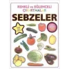 Renkli ve Eğlenceli Çıkartmalar - Sebzeler (Vegetables)