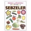 Renkli ve Eğlenceli Çıkartmalar - Sebzeler (Vegetables)