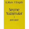Seçme Yazışmalar /1 (1844-1869)