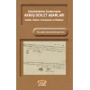 Selçuklulardan Cumhuriyete AKKUŞ DEVLET ADAMLARI Kadılar, Naibler, Komutanlar ve Müdürler