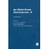 Spor Bilimleri Alanında Güncel Araştırmalar - III