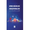 Spor Bilimleri Araştırmaları