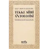 Tekke Şiir Antolojisi