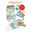 Unicorn - Boya ve Sil Aktivite Kitabı