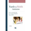 Yazılı ve Sözlü Anlatım