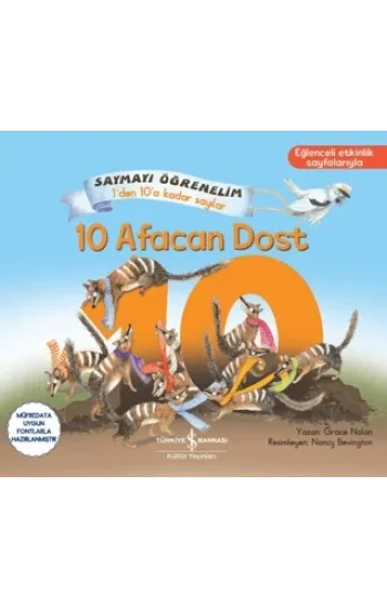 10 Afacan Dost – Saymayı Öğrenelim 1den 10a Kadar Sayılar