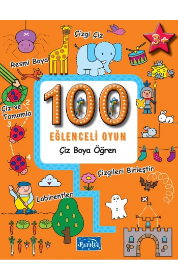 100 Eğlenceli Oyun - Çiz Boya Öğren