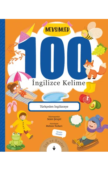 100 İngilizce Kelime Mevsimler - Ciltli