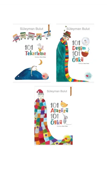 101 Tekerleme + 101 Deyim 101 Öykü + 101 Atasözü 101 Öykü- 3 Kitap Set - Iş Bankası Özel Set