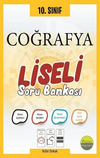 10.Sınıf Liseli Coğrafya Soru Bankası