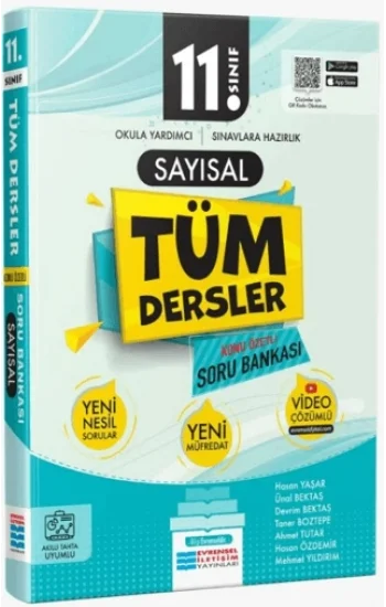 11. Sınıf Tüm Dersler Sayısal Konu Özetli Soru Bankası