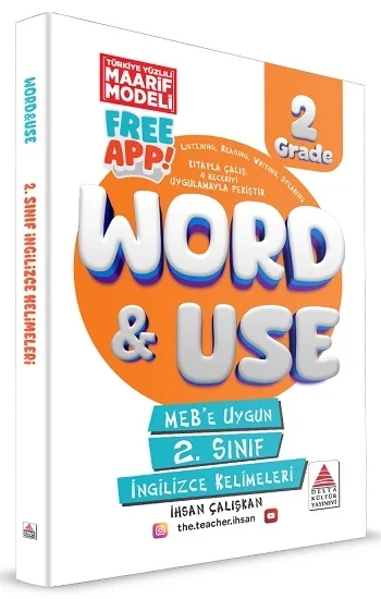 2. Sınıf İngilizce Kelimeleri