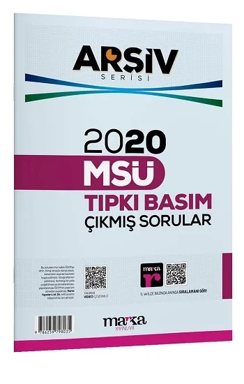2020 MSÜ ARŞİV SERİSİ Tıpkı Basım Çıkmış Sorular Tamamı Video Çözüm