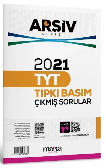 2021 TYT ARŞİV SERİSİ Tıpkı Basım Çıkmış Sorular Tamamı Video Çözümlü