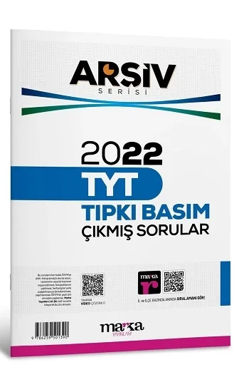 2022 TYT ARŞİV SERİSİ Tıpkı Basım Çıkmış Sorular Tamamı Video Çözümlü