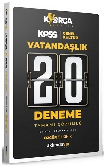 2023 Kpss Vatandaşlık 20 Deneme