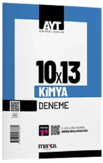 2024 AYT Kimya 10 Deneme Tamamı Video Çözümlü