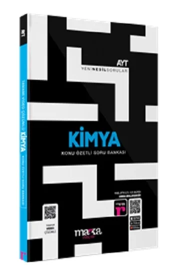 2024 AYT Kimya Konu Özetli Yeni Nesil Soru Bankası Tamamı Video Çözümlü (Ciltli)
