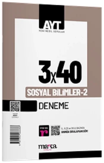 2024 AYT Sosyal Bilimler-2 3x40 Deneme