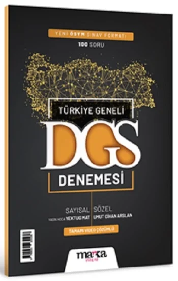 2025 DGS Türkiye Geneli Sayısal Sözel Yeni Sınav Müfredatına Uygun Deneme