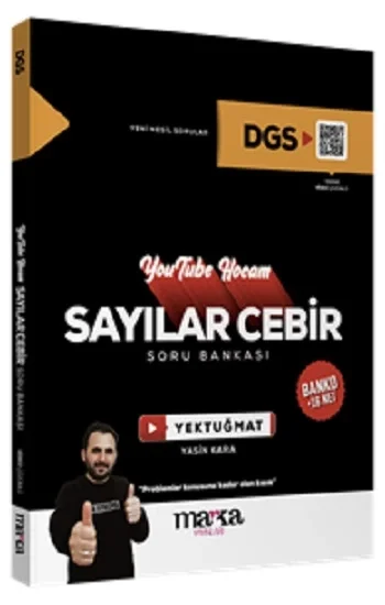 2025 DGS Youtube Hocam Sayılar Cebir Soru Bankası (Ciltli)