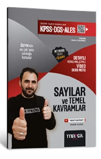 2025 KPSS – DGS – ALES Sayılar ve Temel Kavramlar Detaylı Konu Anlatımlı Ders Notu