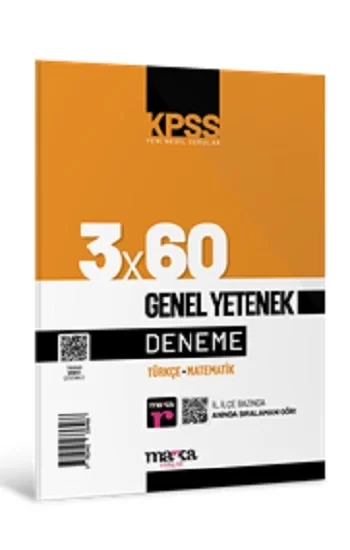2025 KPSS Genel Yetenek 3x60 Deneme Sınavı