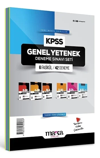 2025 KPSS Genel Yetenek Deneme Sınavı Seti 6 Fasikül 42 Deneme
