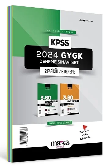 2025 KPSS Genel Yetenek Genel Kültür Deneme Sınavı Seti 2 Fasikül 6 Deneme