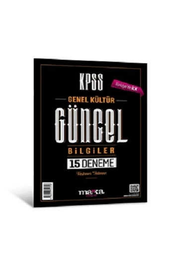 2025 KPSS Güncel Bilgiler 15 Deneme