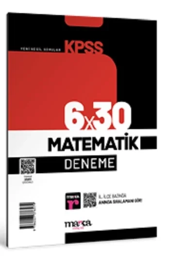 2025 KPSS Matematik 6x30 Deneme Tamamı Video Çözümlü