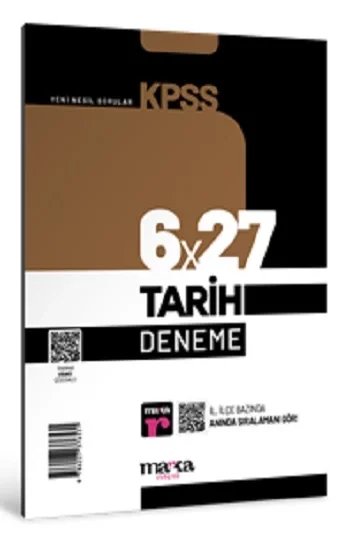 2025 KPSS Tarih 6x27 Deneme Tamamı Video Çözümlü