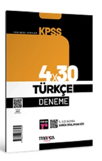 2025 KPSS Türkçe 4x30 Deneme Tamamı Video Çözümlü