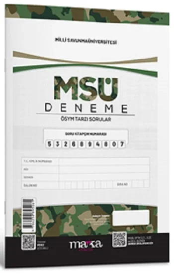 2025 MSÜ Yeni Nesil Deneme Tamamı Video Çözümlü