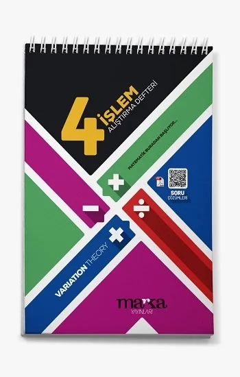 2025 Tüm ÖSYM ve MEB Sınavları için 4 işlem Matematik Alıştırma Defteri (Ciltli)