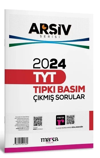 2024 TYT ARŞİV SERİSİ Tıpkı Basım Çıkmış Sorular Tamamı Video Çözümlü