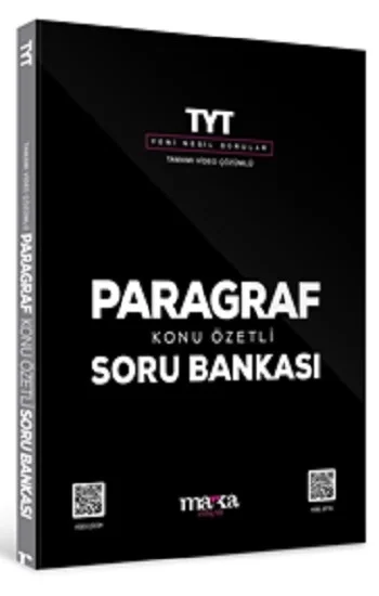 2025 TYT Paragraf Konu Özetli Yeni Nesil Soru Bankası Tamamı Video Çözümlü (Ciltli)