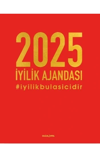 2025 İyilik Ajandası - Kırmızı
