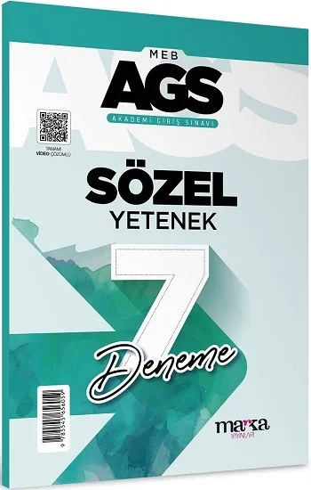 2025 MEB AGS Sözel Yetenek 7 Deneme Tamamı Video Çözümlü