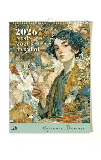 2026  Nesin Çocuk Takvimi  Ressamın Dünyası