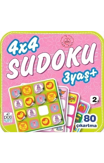 4 x 4 Sudoku – 2 (3 Yaş +)